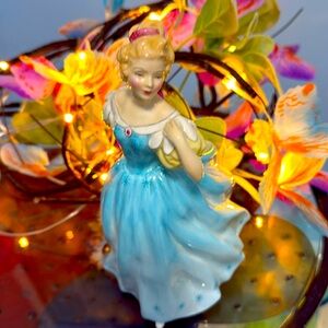Royal Doulton Enchantment,  Elegant Blue, Ceramic Figurine...